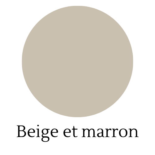 peinture moderne intérieur Beige et marron