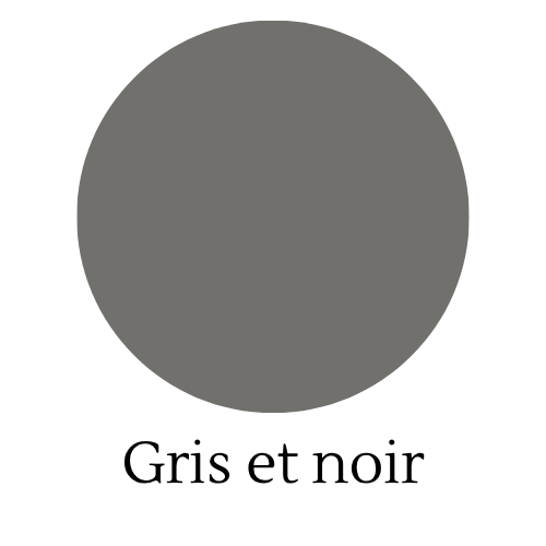 peinture moderne intérieur Gris et noir